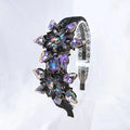 New Korean Fresh and Sweet Sun Flower Headband Temperament Colorful Mesh Headband