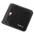 Baellerry Wallet Vintage Slim Minimalist Men's Wallet Leather Bifold Wallet for Men