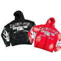 Custom Vintage Men Hoodies No String Oversized Pullover French Terry Cotton Acid Wash Hoodies for Men