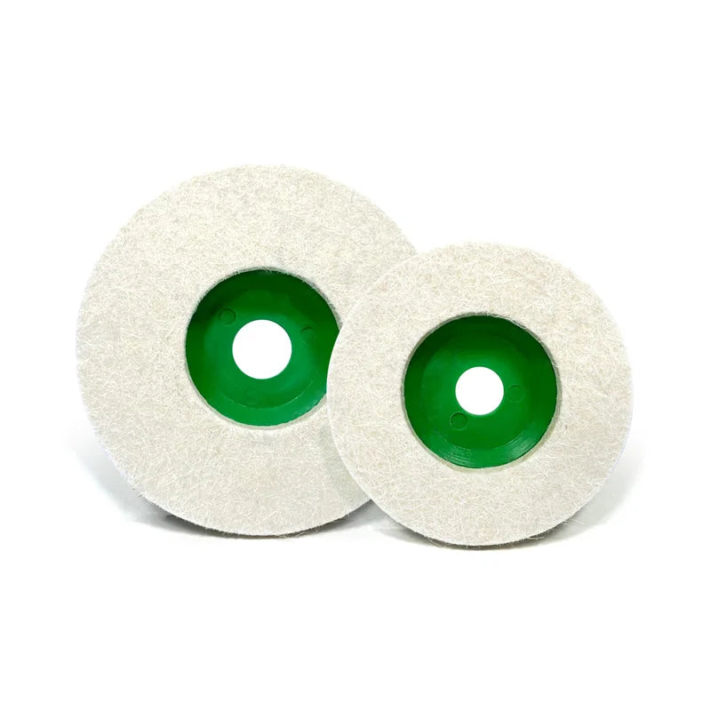 100% Australian Wool Felt Disc Customized Premium Abrasive Tool Polishing Wheel for 100 Angle Grinder