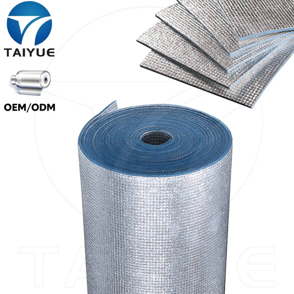 Aluminum Foil XPE Foam Reflective Insulation Roll AUS Standard Radiant Roof Barrier for Steel Structure and Commercial Buildings