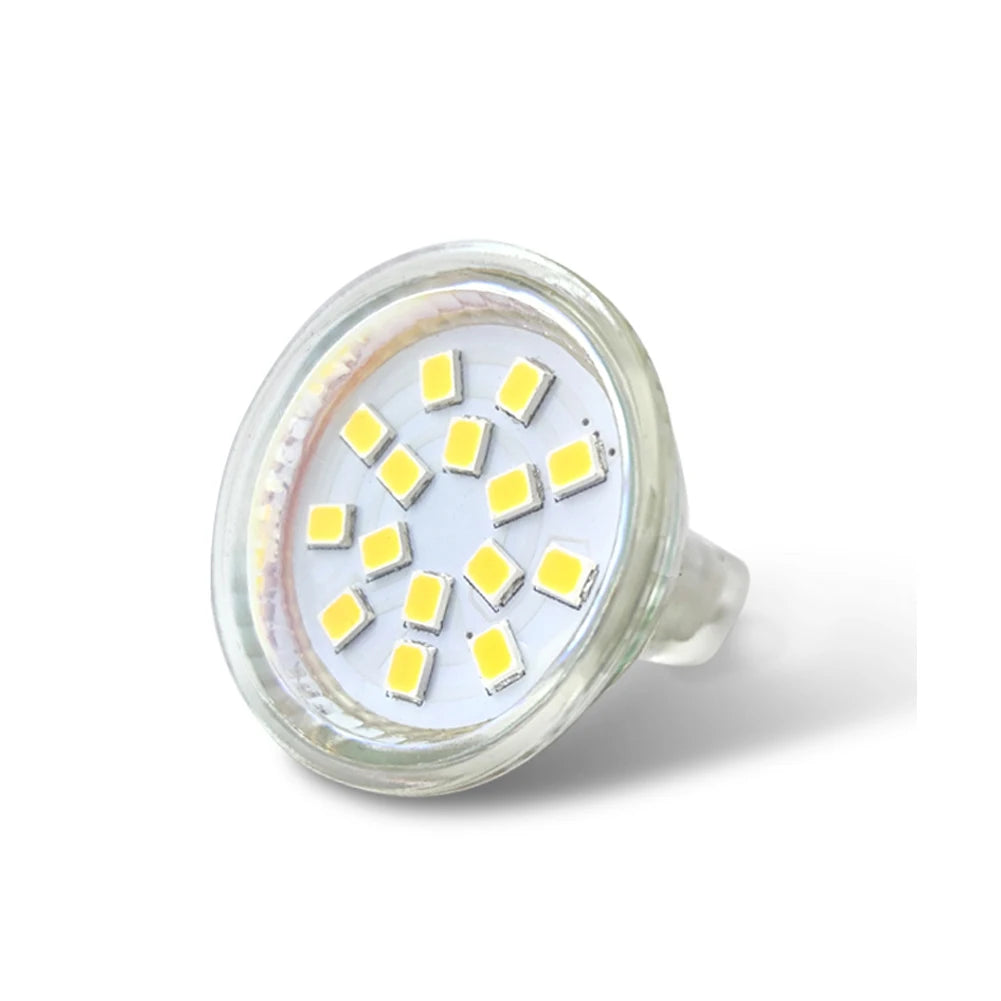 Mini MR11 Led Spotlight Bulb 12V 3W NO Flicker 120 Degree 2835smd 15leds GU4 Lamp Light for Living Room Replace Halogen Light