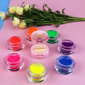 Cheap Empty Eyeshadow Silver 6 Color DIY Private Custom Eye Shadow Palette Seating Lights Housing Powder Dry