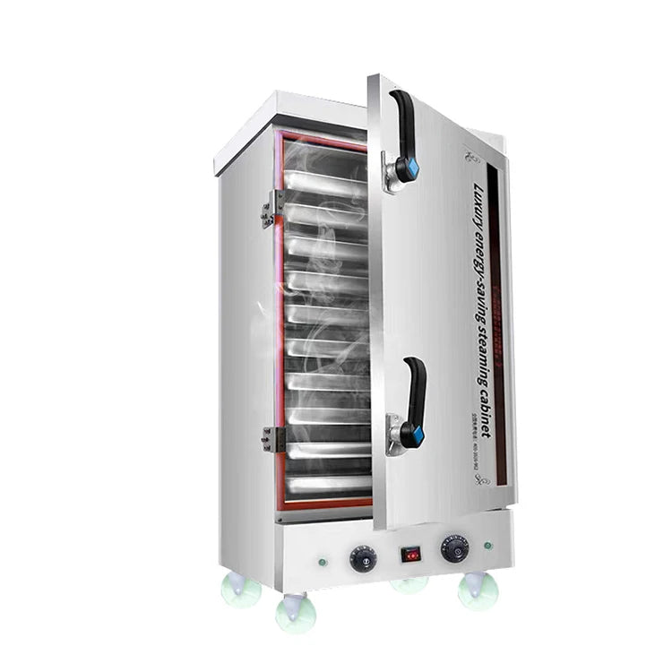 Industrial Cooker Rice Steaming Cabinet Steamer Commercial Gas Rice Steam Machine