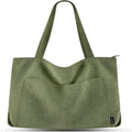 Large Capacity Tote Bag Set Corduroy Women's Shoulder Handbag Customized Teen College Women's Simple Handbag