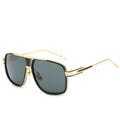 Kenbo 2021 Luxury Brand Sunglasses for Men Classic Oversized White Frame Square Retro Oculos De Sol UV400 Sun Glasses Vendor