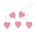 The Factory Price 2024 Valentine's Day Heart Shape Decoration Christmas Lights  Holiday Light 3m 20 Led Battery String Lights
