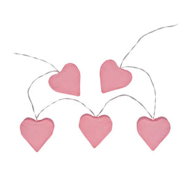 The Factory Price 2024 Valentine's Day Heart Shape Decoration Christmas Lights Holiday Light 3m 20 Led Battery String Lights