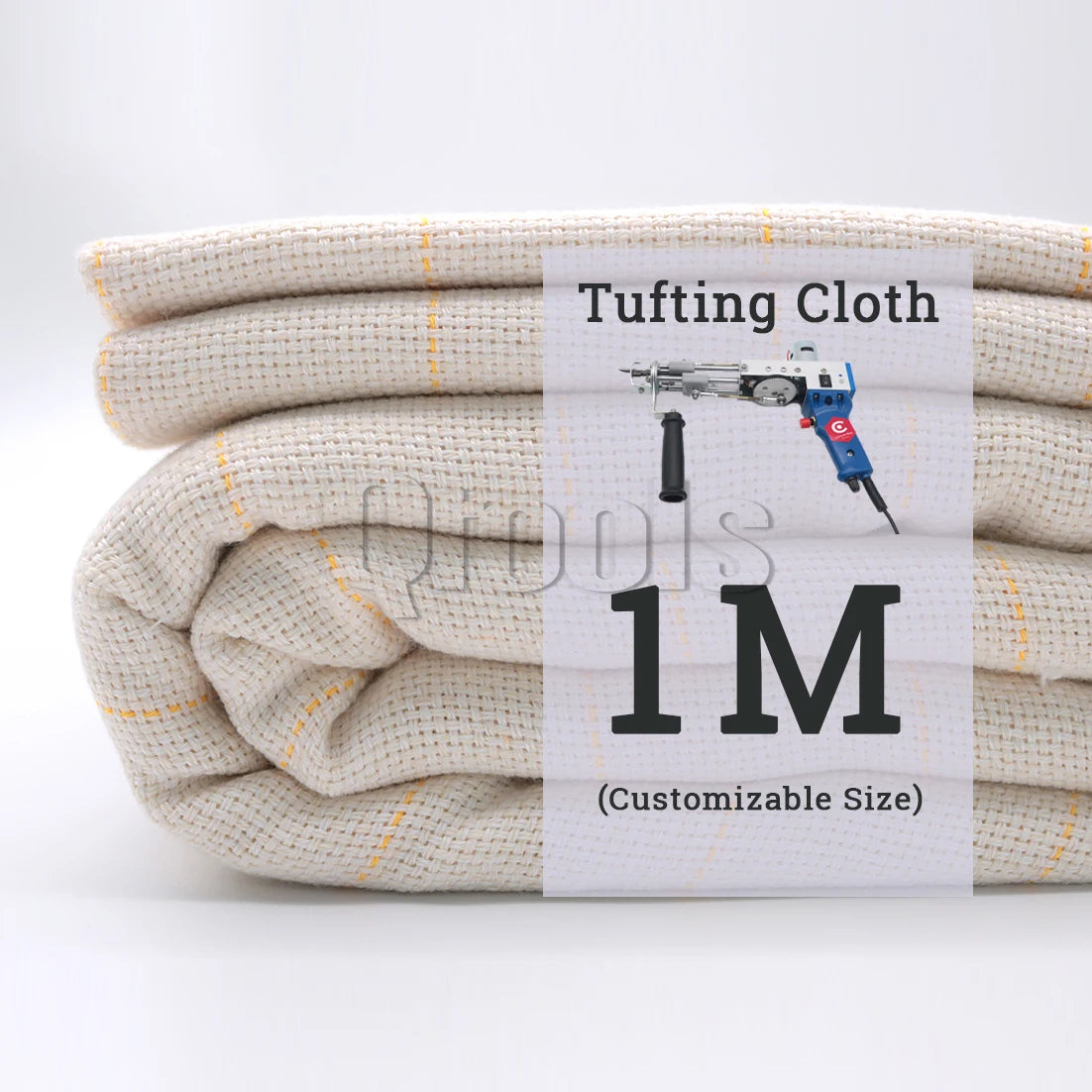 Wholesale Free Sample 1m Primary Multiple Specifications Rug Polyester Tufting Gun Cloth Fabric for DIY Rug Tapestry Making