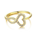 Simple Style Acoessories Stackable Delicate Classic Women 925 Sterling Silver Ring