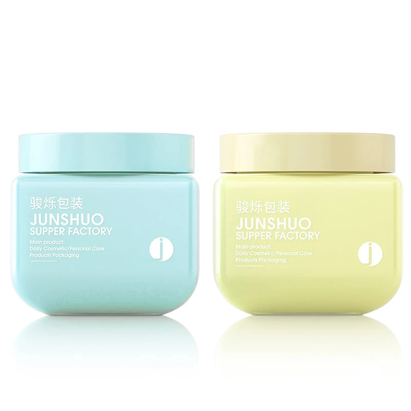 250ml Custom Square Solid Skin Care Body Cream Jar
