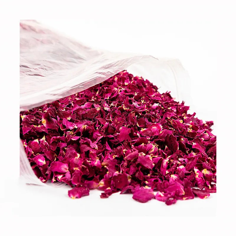 Direct Sales Edible Rose Petals Cake Decor Slimming Dried Flower Rose Tea Graduation New Year Valentine's Day Christmas Easter