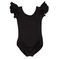 High Quality Closed Crotch Flutter Sleeve Ballet Dance Leotard Toddlar pink Blank Gymnastic Leotard for Girls