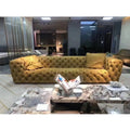 Chesterfield Style Comfort Sofa Set Furniture Modern Minimalist Italian Luxury Sectional Couch Fabric Leather Living Room Sofas
