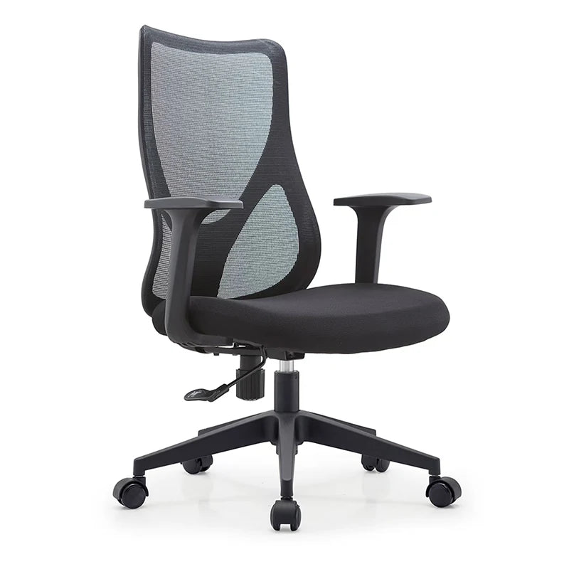 Comfortable Recliner Office Chair Contemporary Design Style Fabric Swivel Executive Ergonomic Chair with Mesh