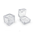 3G+3G Cream Shell Lipstick Tube Two-Color Transparent Square Box Packaging New Little Ice Blush Eye Shadow Highlights Skin Care