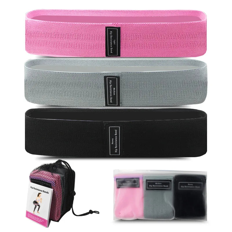 Yoga Workout Resistance Exercise Elastic Bands Hip Circle Resistance Bands for Legs Butt Hip Bands Booty
