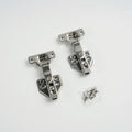 Modern Design Stainless Steel 35mm Aircraft Hinge Mute Soft Closing for Wardrobe Kitchen Bathroom Cabinets Direct Factory Supply