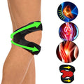 Adjustable Knee Brace (3D Silicone Insert) Patella Knee Strap for Running Knee Stabilizing Brace Support for Tendonitis HA01933