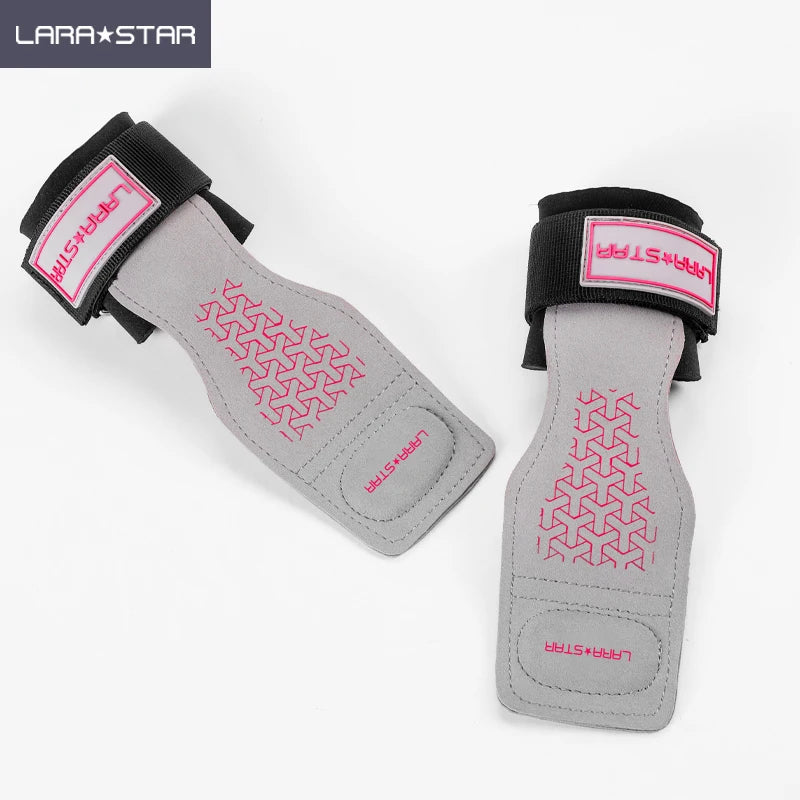 LS0798 Padded Palm Weight Lifting Gloves Carbon Fiber Palm Pad Gymnastics Hand Grips