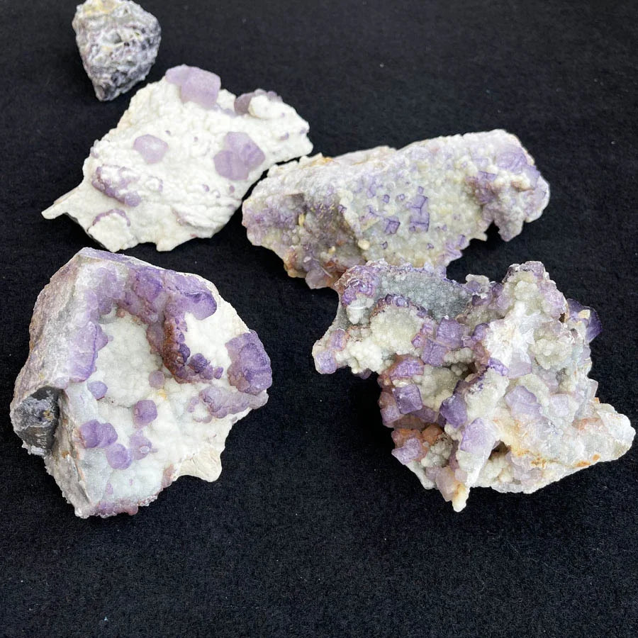 Natural Fluorite Minerale Raw Rough Fluorite Stones Ore Quartz Crystal Specimen