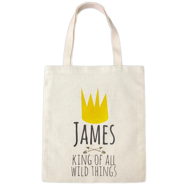 Qualisub Linen Sublimation Tote Bag Blanks Shopping Bags in Double Sided Printing Beige 40x34cm