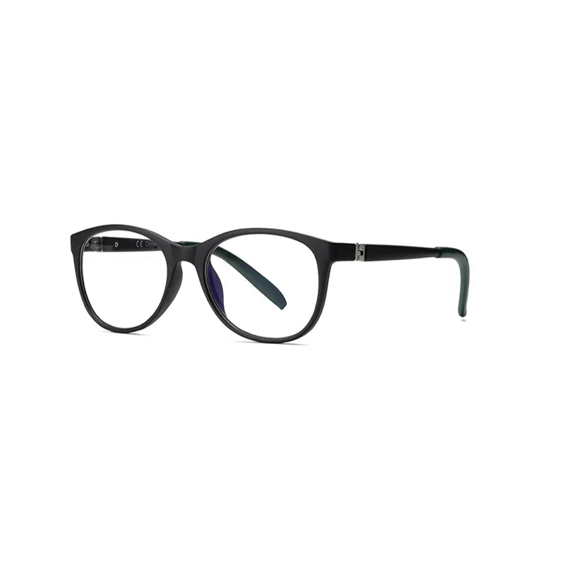 2025 Fashion Kids Optical Eyeglasses Frames Tr90 Anti Blue Light Square Frame for Boys and Girls Reading Position Lens