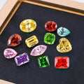 On Sale Loose Gemstones Lemon 5A CZ Zircon Cubic Cushion Cut Synthetic Loose Cubic Zirconia Stones