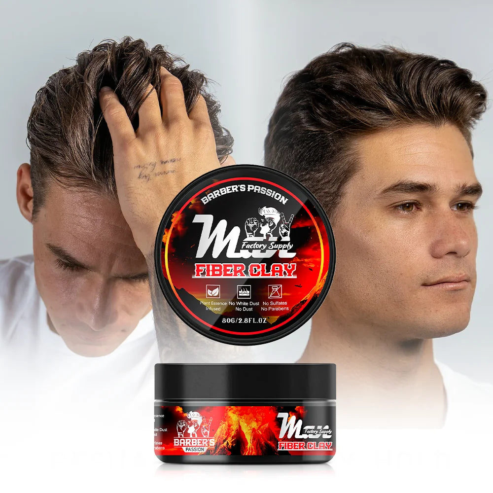 Not Regular Hair Styling Cream Wiredrawing Hair Fiber Clay New Trend Styling Product Popular Worldwide