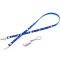 Innovative 3-in-1 Micro USB Type C Lanyard Smartphone Stand with Charging & Data Cable for Gift Promotion USB Gadget