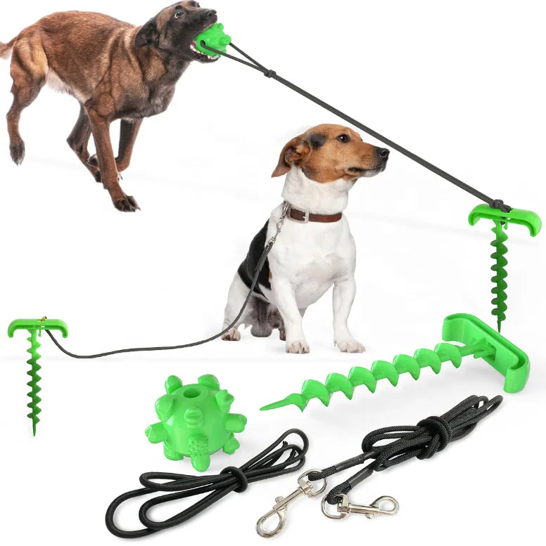 Wholesale Custom Eco-Friendly Dog Training Toys Durable Ground Nail Pulldown Pile for Outdoor Dogs Wholesome Pet Supplies