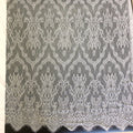 Wholesale High Quality Indian Chantilly Lace Fabric Eyelash Border LT21393