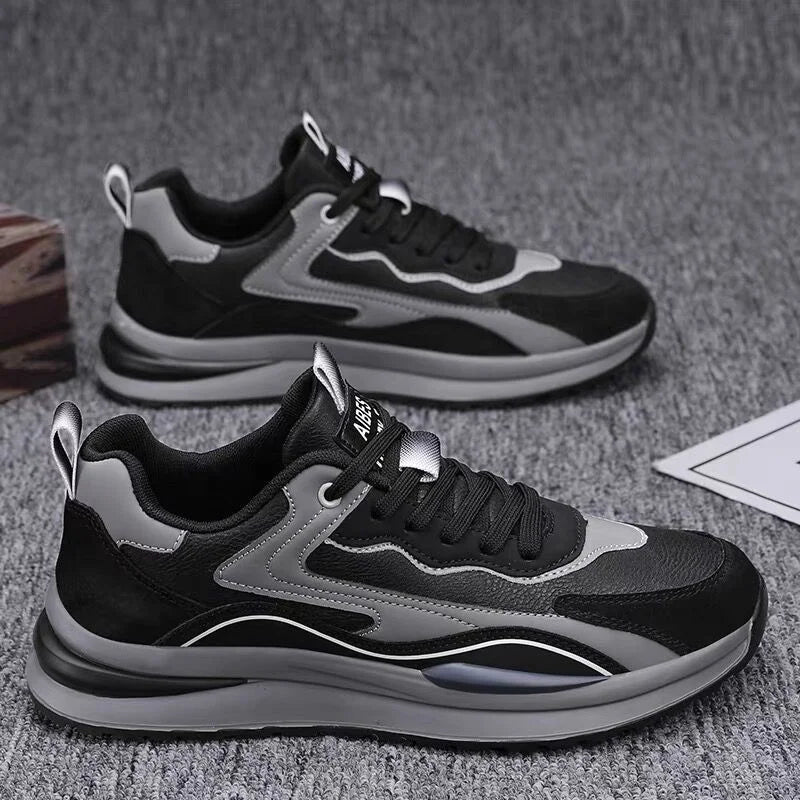 Y Men's Shoes Soft Breathable Trendy Thick Sole Running Walking Style Casual Sneakers Shoes for Men