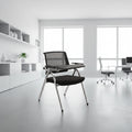 Modern Design Metal Training Room Chairs Foldable School Chairs with Writing Pad Stackable for Hospital Home Office Bedroom Use