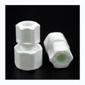 Direct to Head PP Female Connectors Plastic Pipe Fittings with Internal Teeth Made of Quality Plastic Material