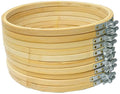 Bamboo Circle Cross Stitch Hoop Ring 6 Inches Embroidery Hoop