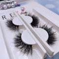 Best Selling 20mm 3D Mink Lashes Fluffy Eyelashes in Private Label Box Packaging Wholesale MOQ 10 Pairs