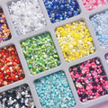 Mixed Color Glass Beads Handmade DIY Accessories Material Jewelry Bracelet Necklace Beaded