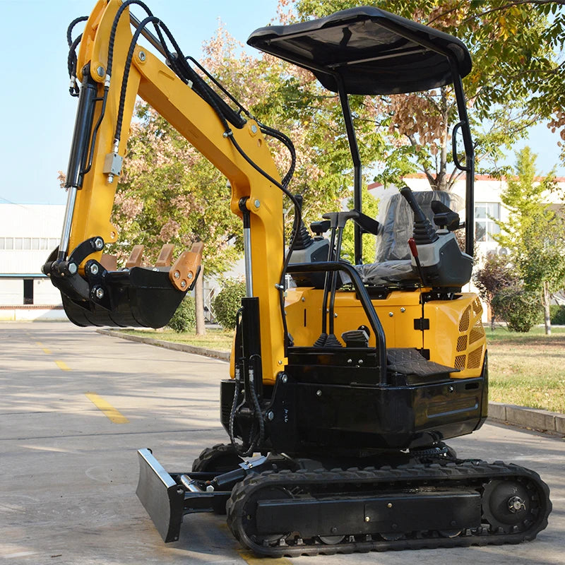 FREE SHIPPING Chinese Wholesale Cheap Price Small Excavator 1 Ton 2 Ton 13 15 18 Small Digger Mini Excavator