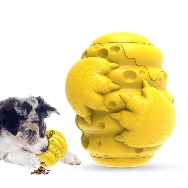 Wholesale Eco-Friendly Dog Puzzle and Chew Toys Durable Safe Rubber Bear Teeth for Large and Medium Breeds Aggressive Chewers