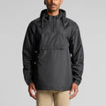 Men's Customizable Outdoor Rain Jacket Half Zip Pullover Windbreaker Jacket for Men