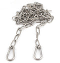 Industrial Stainless Steel 201 Long Polished Finish Standard Lifting Chain SS Welded Link Chain Marine Anchor Chain