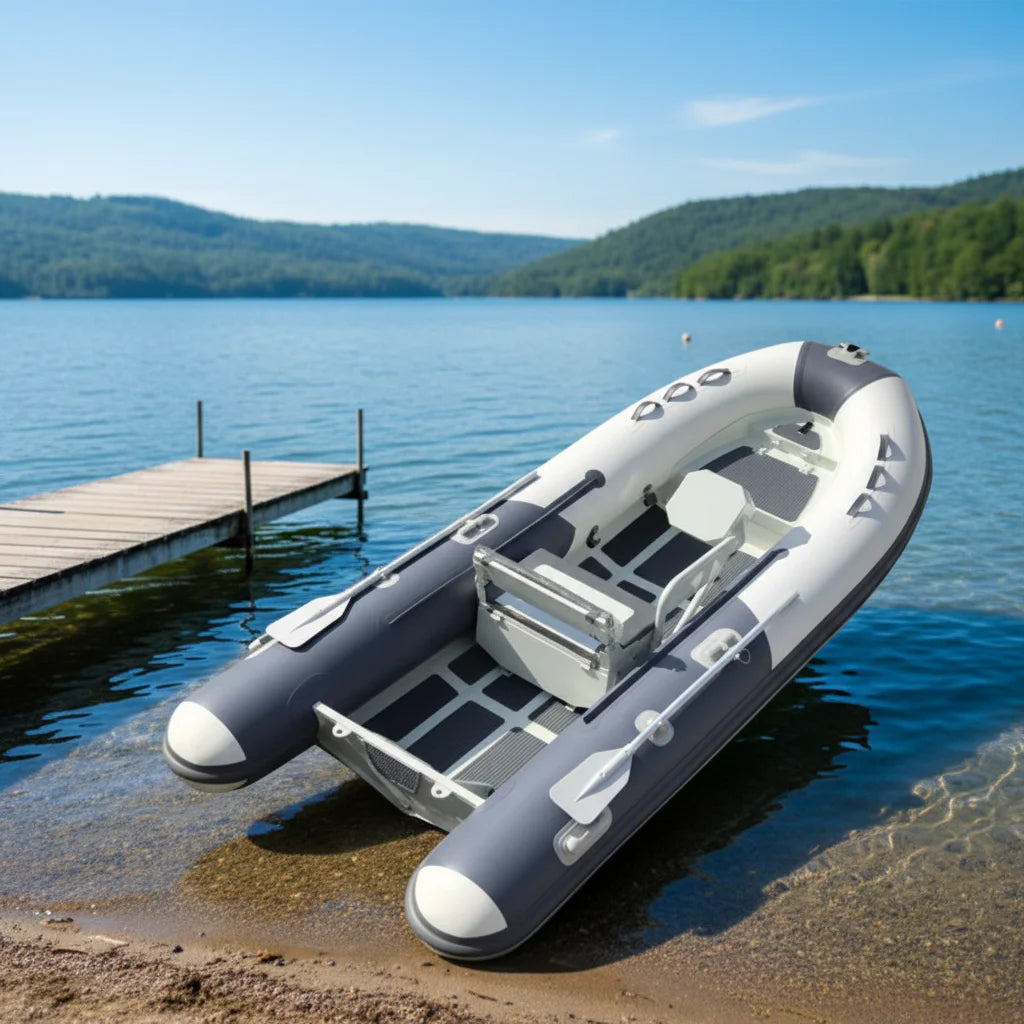 10ft 12ft Rhib360 Orca/Hypalon/PVC Semi-Rigid Aluminum RIB Boats Open Fishing Dinghy