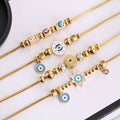 Gold Plated Cute Tiny Charm Dainty Chain Handmade Fashion Jewelry Bracelet for Women