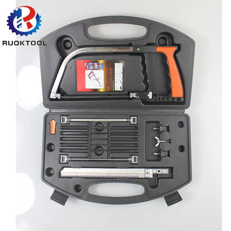 Professional Manufacturer Portable Hacksaw Set Woodworking Multifunctional Design Handsaw 12 Piece Set