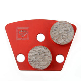 Metal Grinding Plate Floor Trapezoid Custom Diamond Grind Shoes Hot Selling Diamondgrinding Tools for Industrial