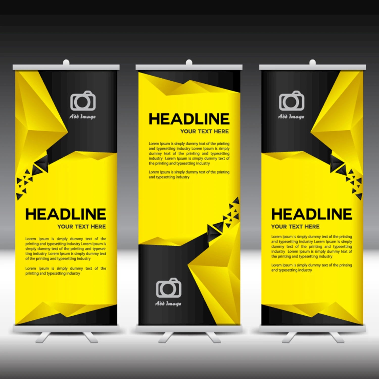 Custom Poster Design Roll up Telescopic Folding Advertising Poster Rack Custom Billboard Rack Vertical X Display Rack