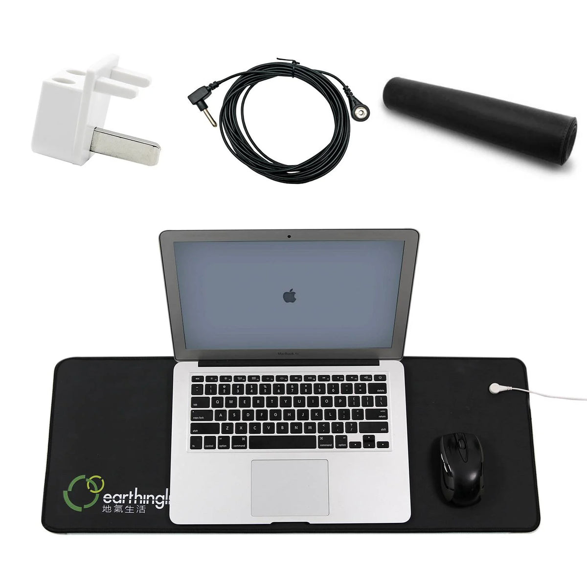 Dropshipping Conductive Earthing Waterproof Leather Grounding Desk Mat Large Gaming Mouse Pad Earthing Relieve Stress and Pain