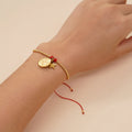 Go2boho Women's Red Star Charm Bracelet with Gold Miyuki Beads Tiny Friendship Jewelry for Anniversary New in Gifts