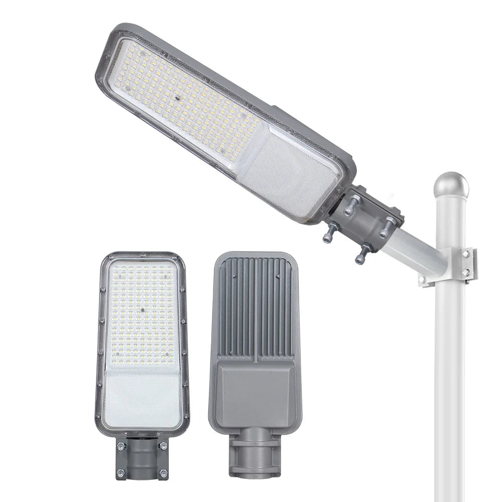 KCD Street Lamp Integrated Security Energy Saving Industrial Bright Rural Wall Dawn to Dusk 30w 50w 100w LED Street Lighting